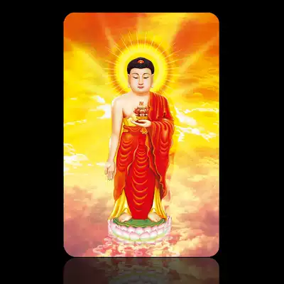 Nanwo Amitabha Lotus Station PVC Foka Customized Drawing Design 1000