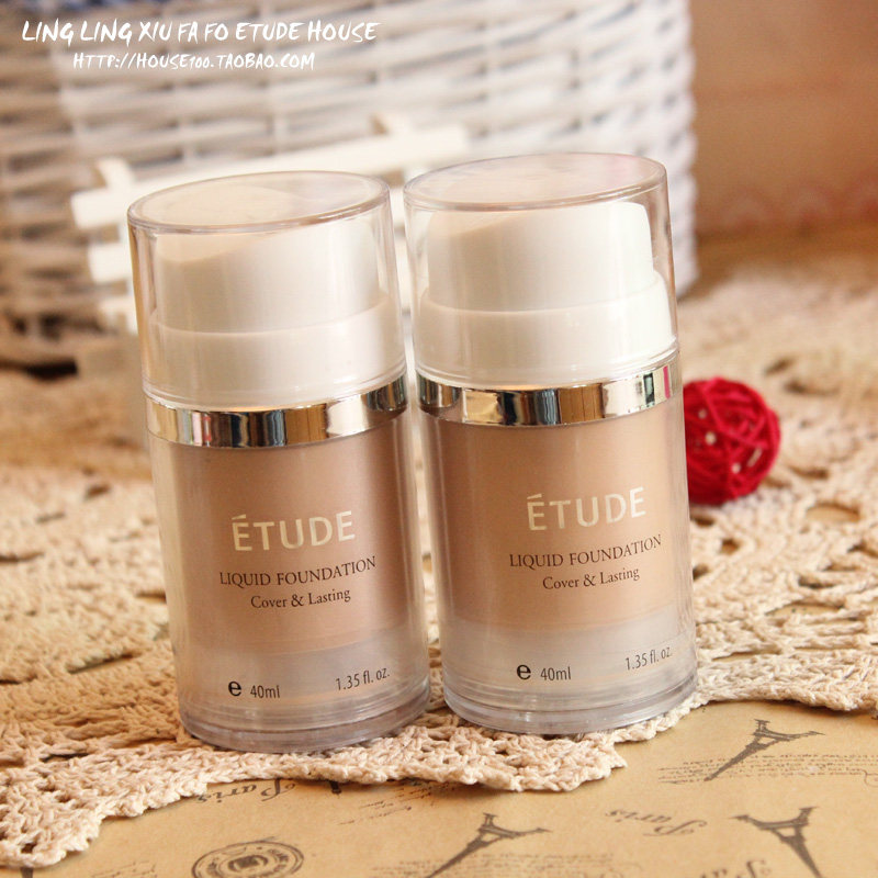 Aili counter perfect concealer liquid foundation 40ml concealer moisturizing obedience