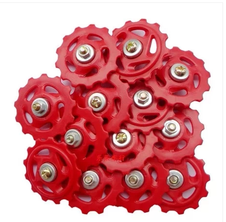 Post-bike pull-out guide wheel climbing car rear derailleur points to wheel gear 6 7 8 speed transmission gear