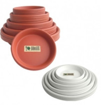 Taiwanese Cuiyun bottom basin -E series -E004 diameter 12 * Height 2cm (flower pot bottom bottom Toto basin tray Toto)