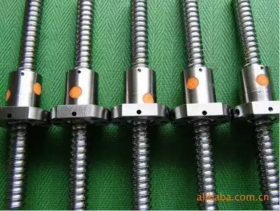 Ball screw with single and double nuts SFU1204 1605 2005 2510 3210 4010 5010
