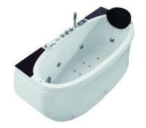 MC-1754 acrylic Jacuzzi tub (Crystal White)