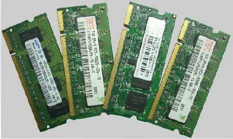 25 yuan foreign inventory 100%DDR2 generation original 1G DDR2 notebook memory compatibility is super good