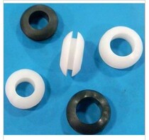 Protective coil wire outlet ring power protection wire sleeve wire buckle out coil diameter 10 white 1000 only one pack