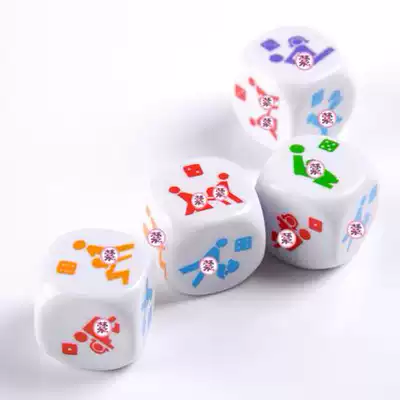 Sex posture action color pre-play dice couple tune sex adult products alternative toy 2cm