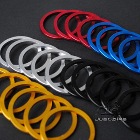 CNC color aluminum alloy central shaft gasket hub tower base gasket flywheel gasket 2MM thick universal