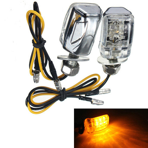 Motorcycle LED turn light Mini LED turn light directional light roadster Universal LED retrofit small turning light-Taobao