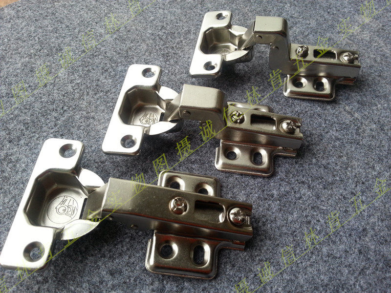 Locomotive two-stage force hinge 90-degree spring wardrobe hinge kitchen cabinet hinge home improvement hinge furniture accessories