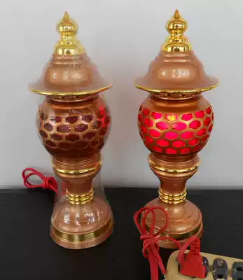 Buddhist supplies wholesale for Buddha Lamp Lamp Lamp for Buddha headlight ancient palace lamp Buddha niche ornaments