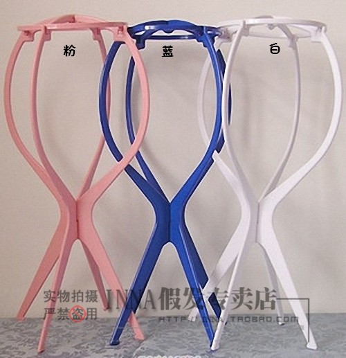 Wig special simple placement frame Placement bracket (assembly version)