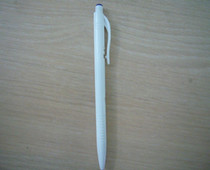 Manufacturer-made) Ballpoint pen for hotel meetings spring-type plastic ballpoint pen blue fine refill advertising pen