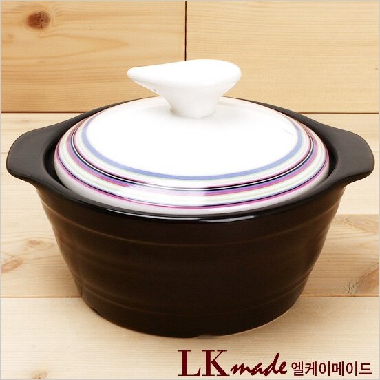 South Korean original imported cooking pot with ceramic stone pot colored heat resistant sand pot
