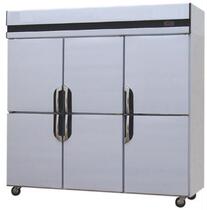 Freezer Freezer Saxo Six-door Stainless Steel Commercial Freezer Freezer Fresh-keeping Freezing Refrigeration