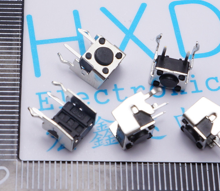 6 * 6 * 4 3 bracket side by switch four-foot plug-in 6 * 6 * 6 * 4 3MM with iron frame 