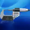 Blue digital display small head micrometer 0-25*0 01mmA type B type small probe outer diameter micrometer