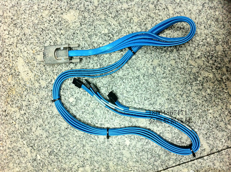 AMPHENOL SFF8470(8088) 4*SATA or 8482 PN541430003(1m2m)