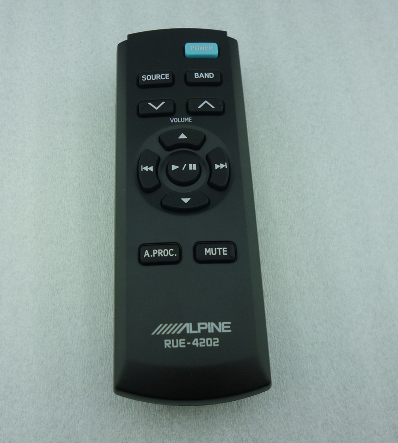 alpine Alpine car sound CDE-100EUB CD remote control RUE-4202 brand new original