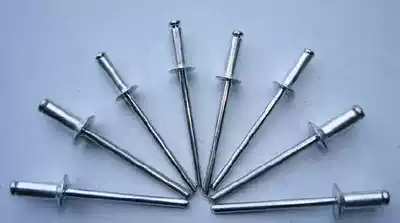 GB12618 1 Open type flat round head aluminum core pulling rivets 4X6