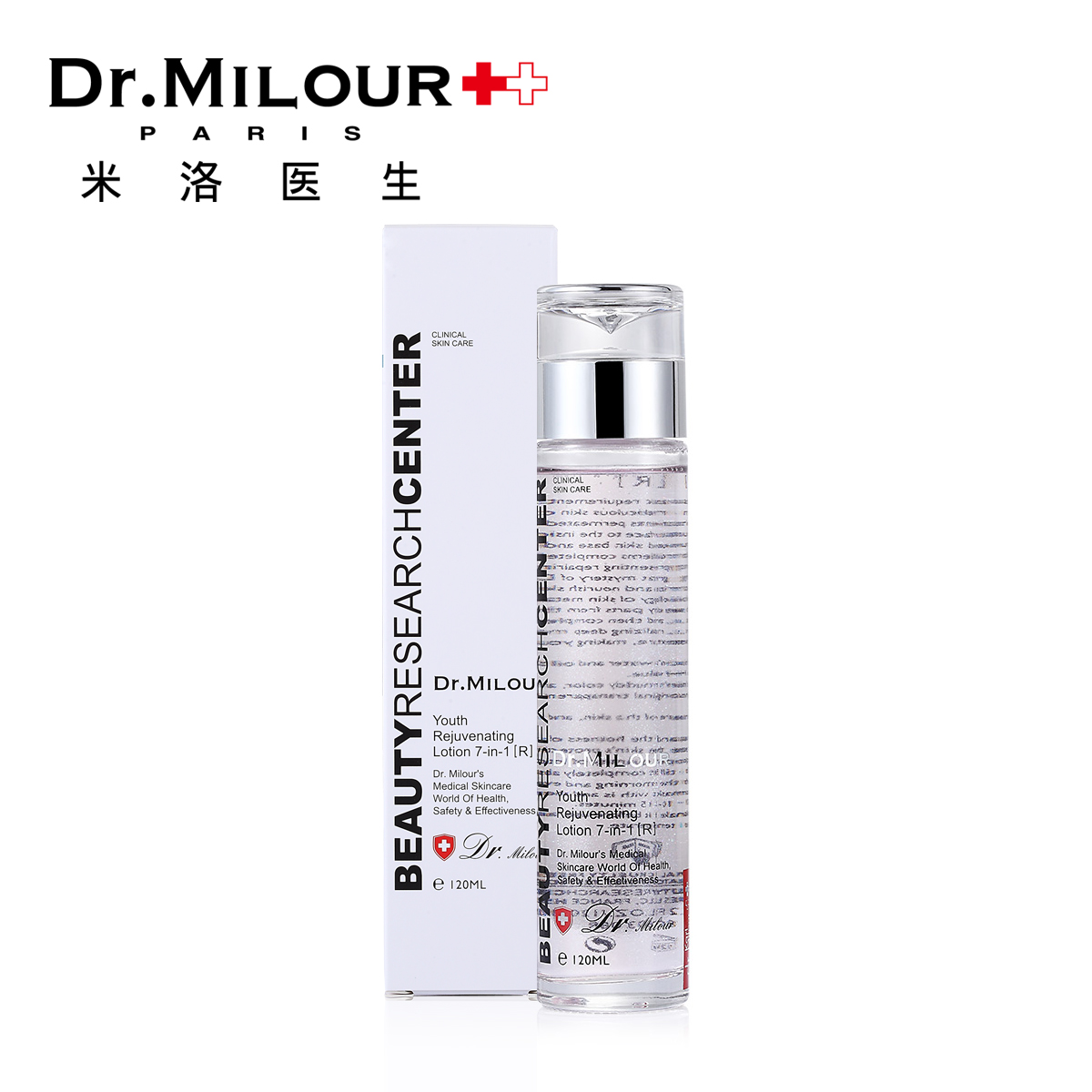 Dr.milour/米洛医生青春液7合1(R清爽型)120ml  爽肤水 保湿