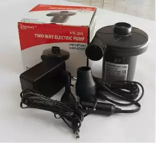 Special electric air pump for inflatable bed for European and American household vehicles