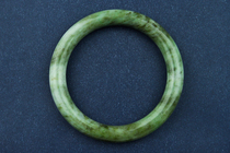 Jubaoge Nanyang Dushan Jade Garden bracelet single jade green white material garden bar bracelet Dushan Jade Garden bracelet