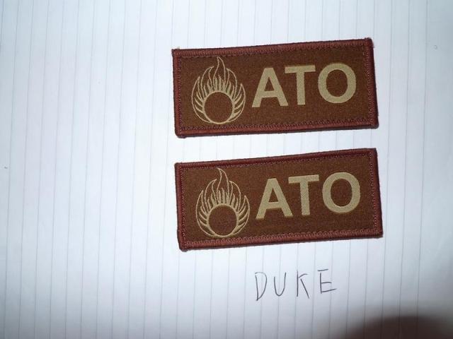 Brand new British Army Edition card with its colour ATO qualification chapter with magic sticker 1