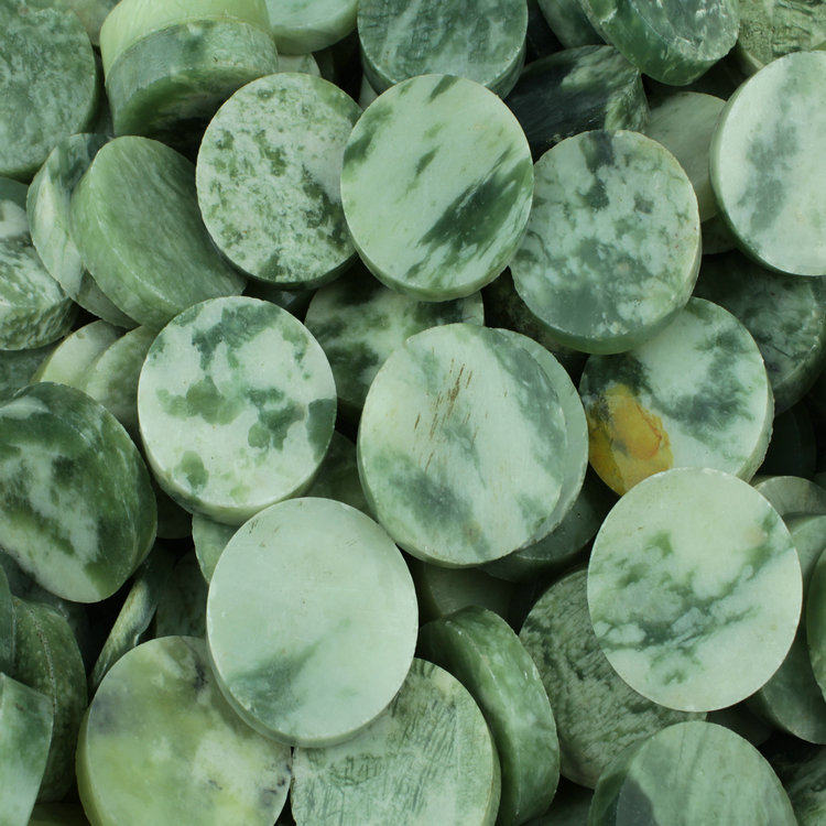 Nail Bracelet Core Town Paper Jade Bracelet Core Raw Stone Seed Wool bracelet Heart Engraved Jade Pendulum Pieces Chess