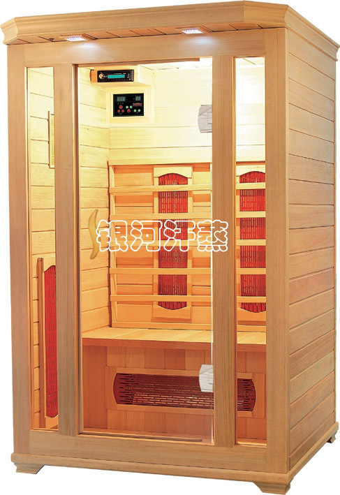 Super luxury two people far infrared light wave room sweat steam room frequency spectrum room beauty detoxification