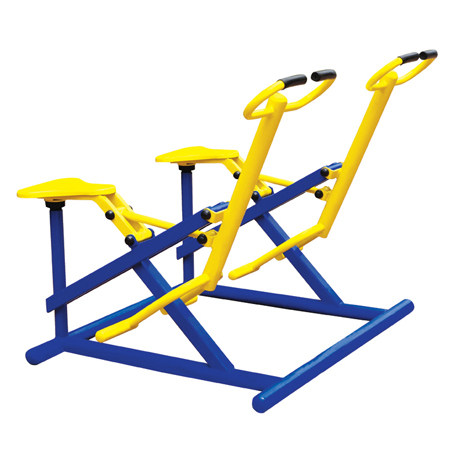 Outdoor Path L251 Two-Link Cycling Machine Community Park Fitness Path Community Sports Fitness Equipment