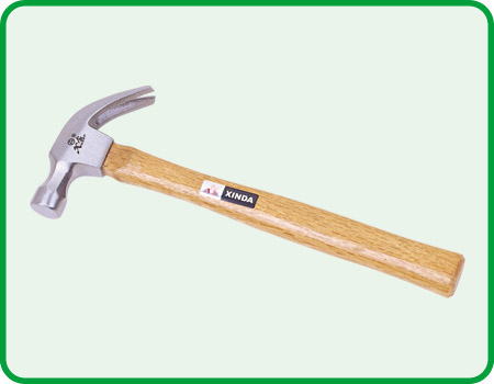 Nantong Xinda tool 0 25kg walnut wood handle high carbon steel claw hammer XD-3005