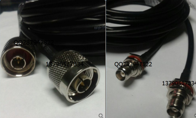 RP-N TNC-JK RF test line N male to TNC female TNC external thread inner hole 50-3 RF line 1M