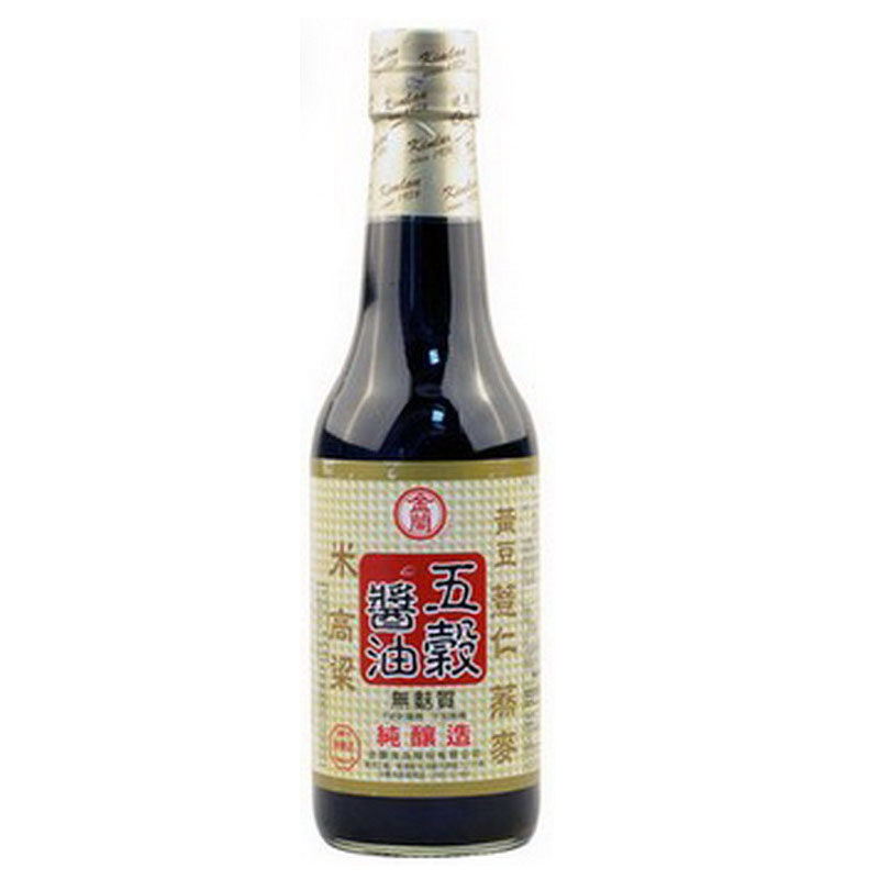 【天猫超市】台湾进口 金兰 五谷酱油500ml 纯酿造 来自台湾