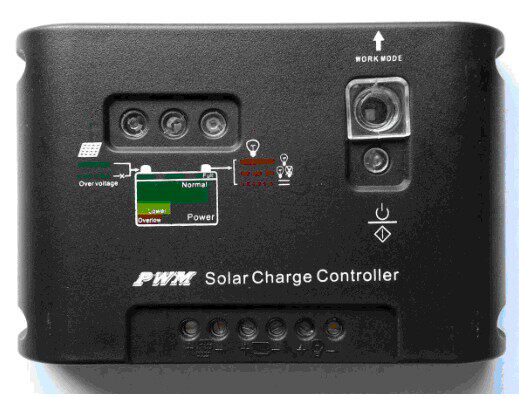 Solar controller 12V 24V 20A 30a household type household solar power generation anti-overcharge and over-discharge