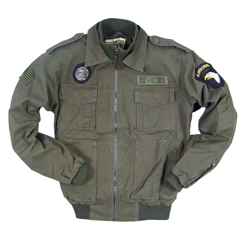 Outdoor Shop Main Recommended 101 Airborne Division Leisure flying jacket Men's jacket lined with WWII map-Taobao