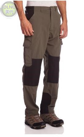 Spot wilderness survival Bell bear male elastic fast dry fishing multi-bag trousers for a loss of three