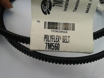 Imported industrial belt United States Gates wide-angle belt 7M 560 GATES complete specifications fake one penalty ten