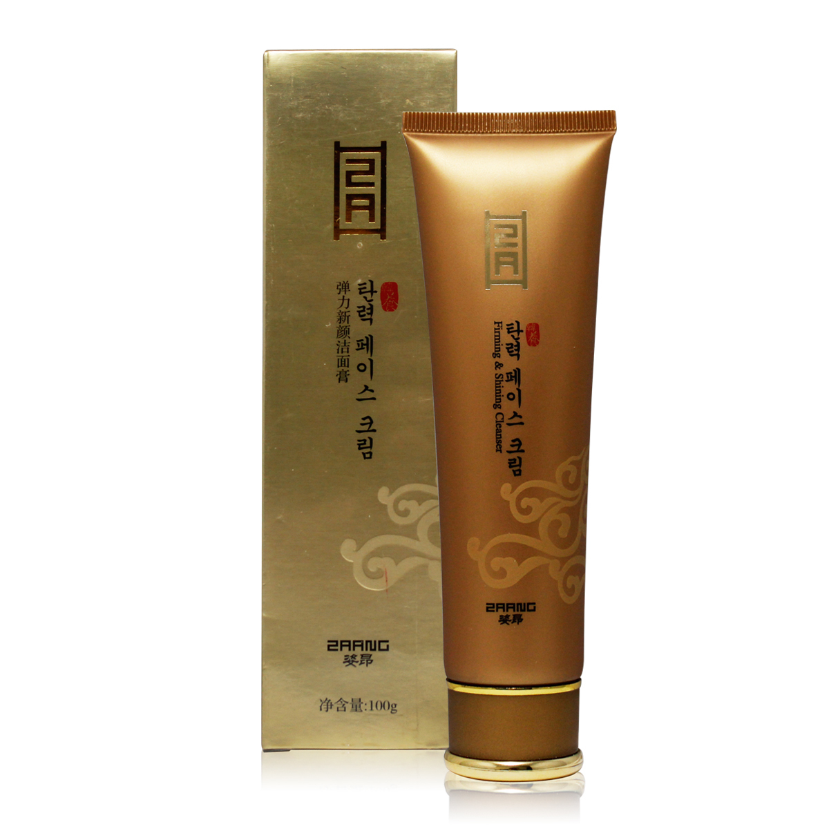 姿昂 弹力新颜洁面膏100g 洗面奶乳女抗皱紧致保湿控油抗氧化护肤