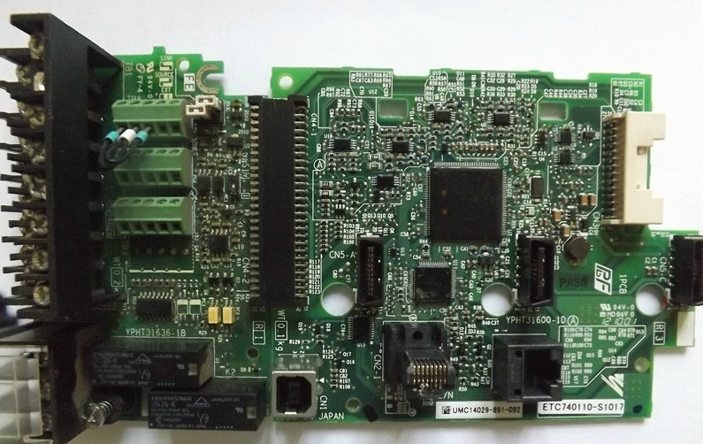 Yaskawa A1000 motherboard CPU board control board ETC740110-S1017 terminal board separately