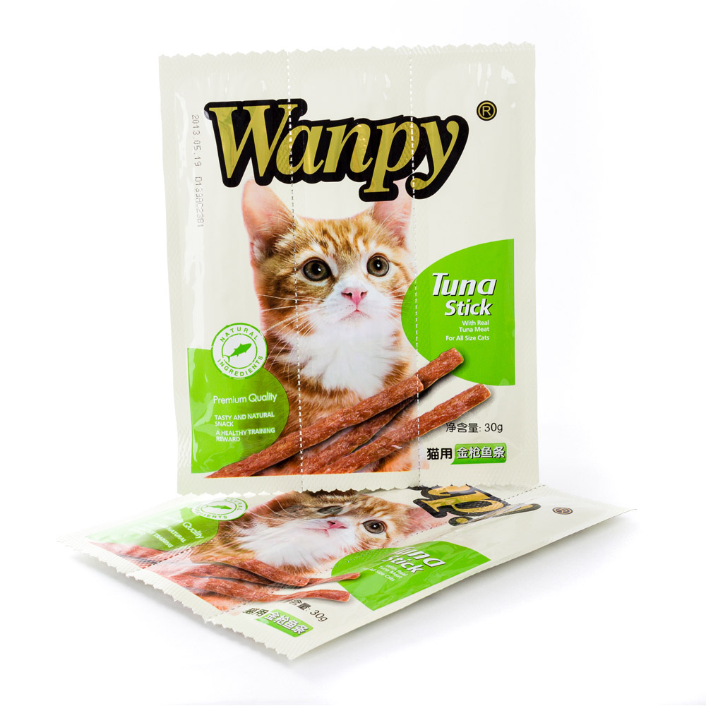 【天猫超市】顽皮零食  猫用金枪鱼条 猫零食 宠物零食 30g