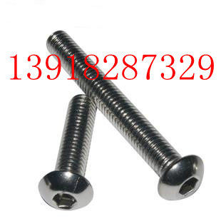 Stainless steel semi-round hexagonal screw inner hexagonal bolt inside the plate head hexagonal M4X6-50(Series)