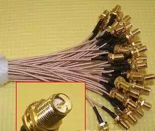 SMA lead solder wire jumper modified router network card interface cable high quality RG316 silver plated wire