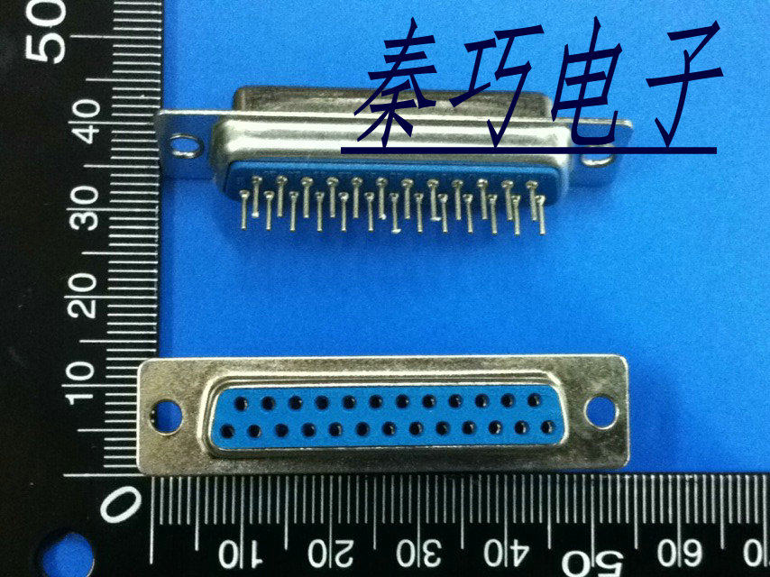 Brand new DR25 round pinhole DB25 hole DB25 female head copper core bending foot welded plate