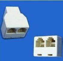 RJ45 network three-way network one to two network cable adapter 8 cores