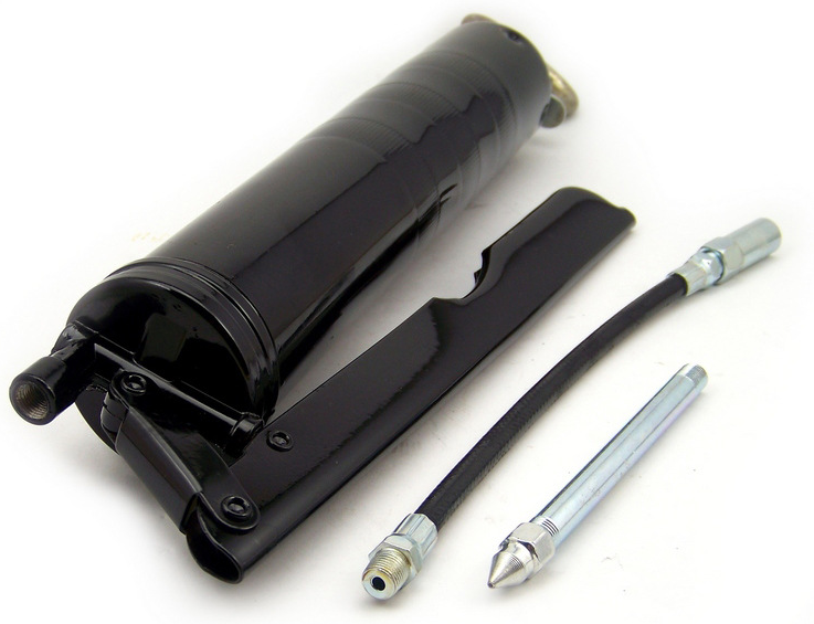  High pressure yellow oil gun Bull Oil Gun Manually with hand whipped oil greaser Soft head