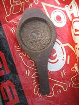 Ancient Cangsan Old Sculpture Centennial wooden carving Chinese custom Food mold round Flower Pastry 1