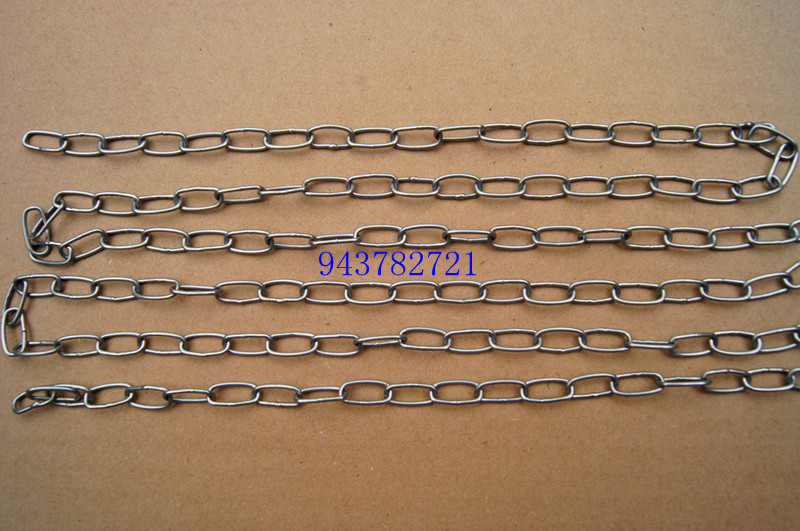 Stainless steel chain 1 2mm Advertising chain Decorative Chain Signage Chain lamp hanging necklace