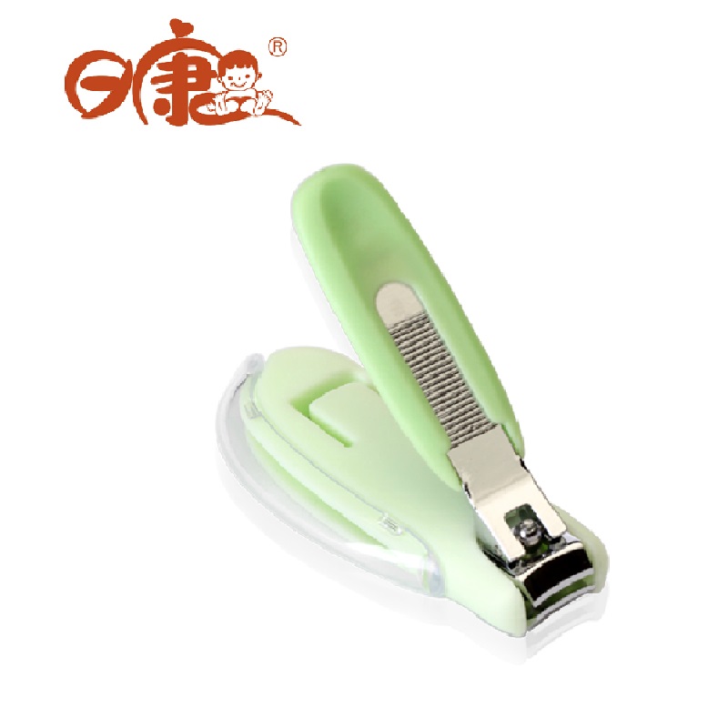 日康正品 带指甲仓指甲钳 婴儿童宝宝指甲钳安全指甲刀 RK-3668