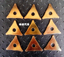 Automotive Sheet Metal Shaping Repair Machine Welding Point Welding Machine Micromachine Triangle Piece Copper Plated Gasket Pad Accessories