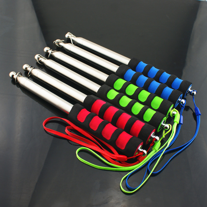 Vinfair 1 6 m plus coarse guided chess-lever reinforced telescopic teaching whip stainless steel telescopic chess-whip