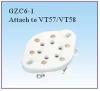 41426c6 special vacuum tube holder supplies GZC6-1 flat six feet